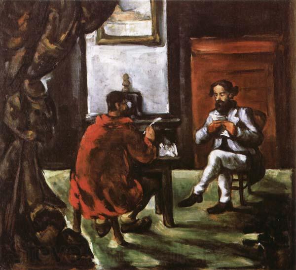 Paul Cezanne Paul Alexis Reading to Zola Norge oil painting art